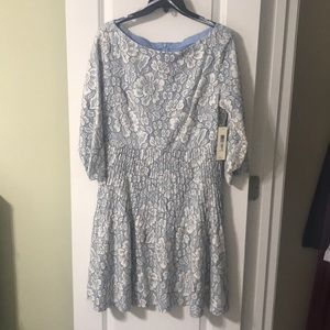 BNWT Eliza J lace 3/4 sleeved dress SZ 14